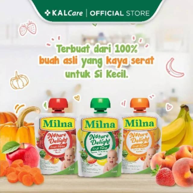 Gambar MILNA NATURE DELIGHT 80 GR - APELPEACH dari Bebekidz undefined Tokopedia