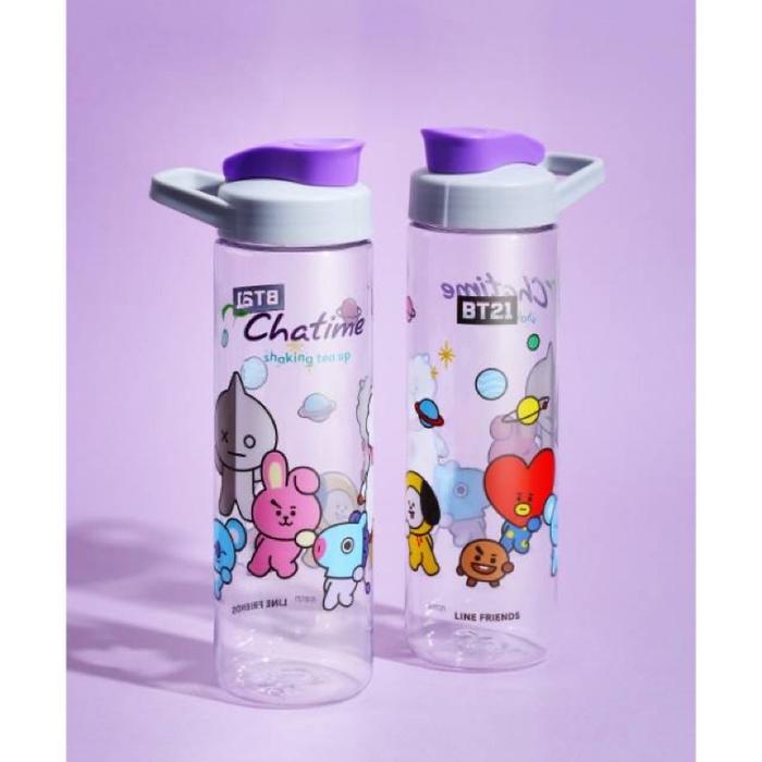 Gambar tumbler chatime x BT21 - Tumblr bening dari Pingkan Partty undefined Tokopedia