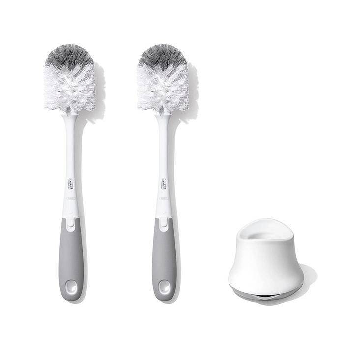 Jual OXO Tot Cleaning Brush Bundle Two Bottle Brushes With Detail