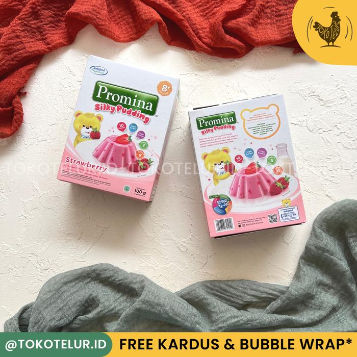 Gambar PROMINA - Silky Pudding / Puding Cemilan Snack Anak Bayi Sehat - HALAL - Pudding StBerry dari TokTel ID undefined Tokopedia