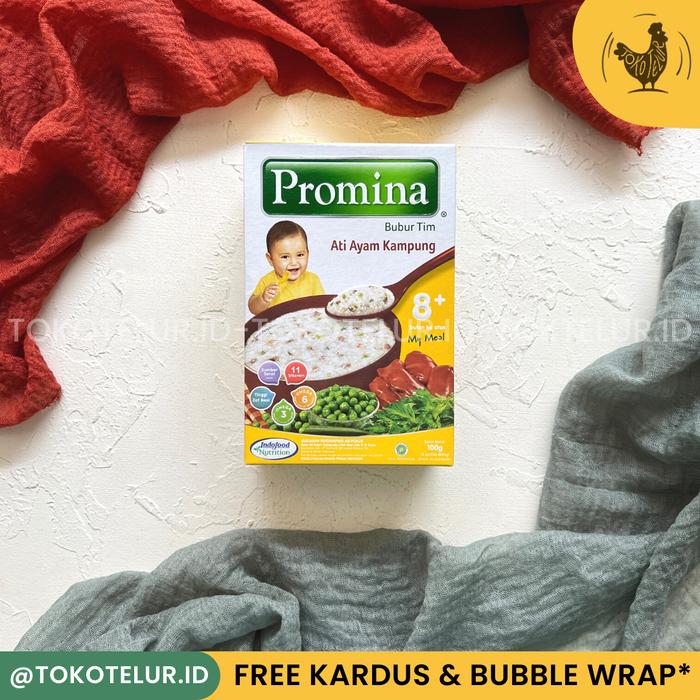 Gambar PROMINA - Bubur Tim Bayi 8+ / MPASI Anak Bayi HALAL SEHAT - 8+ AtiAyam dari TokTel ID undefined Tokopedia