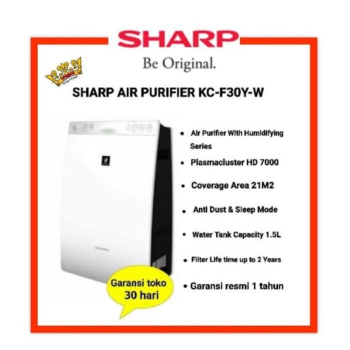 Gambar Sharp Air Purifier Humidifier Purify Humidify Kcf30yw Plasmacluster Ga dari Toko Cill adr undefined Tokopedia