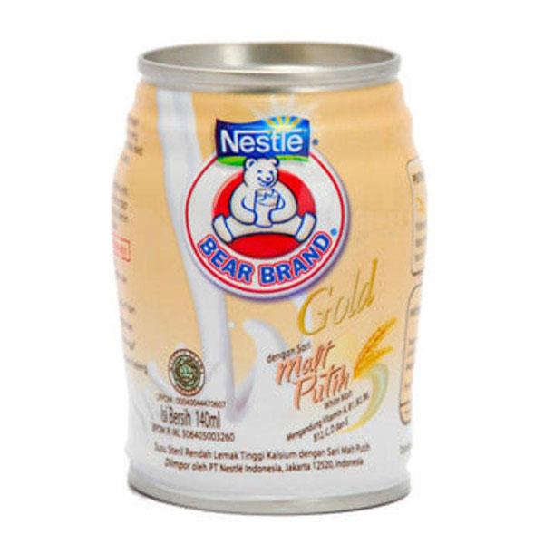 Gambar BEAR BRAND GOLD MALT PUTIH 140 ML - SUSU dari Hyfresh Meikarta undefined Tokopedia