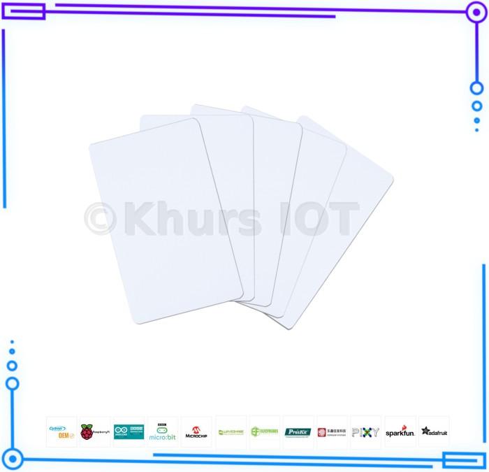 Gambar Kartu RFID MIFARE Classic IC Card 1K 13.56Mhz NFC Card ISO 14443A NXP dari KHURS IOT undefined Tokopedia