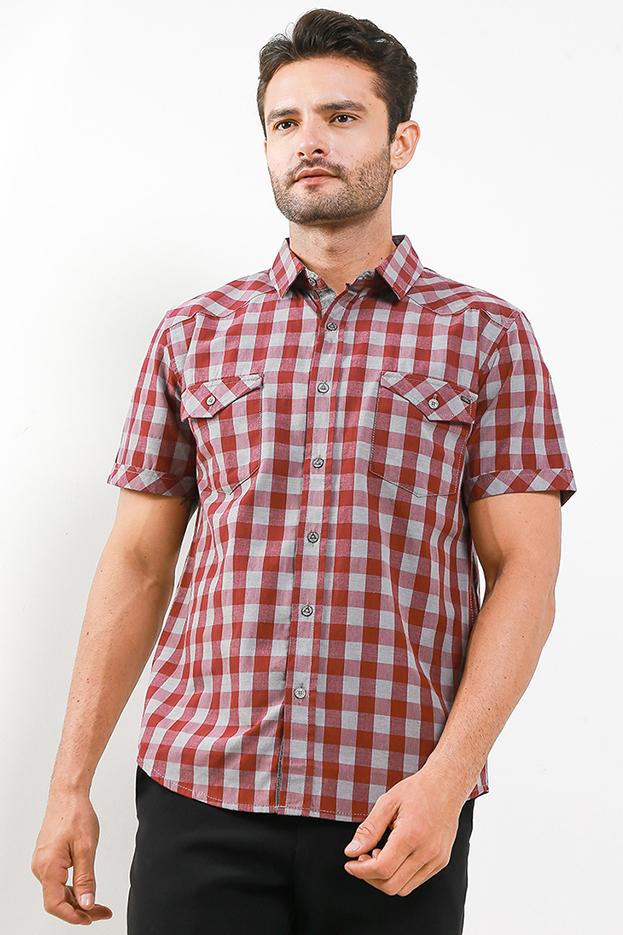 Gambar Kemeja Slim Fit Pria CDL By Cardinal H0174P11F - XL dari Cardinal Brand undefined Tokopedia