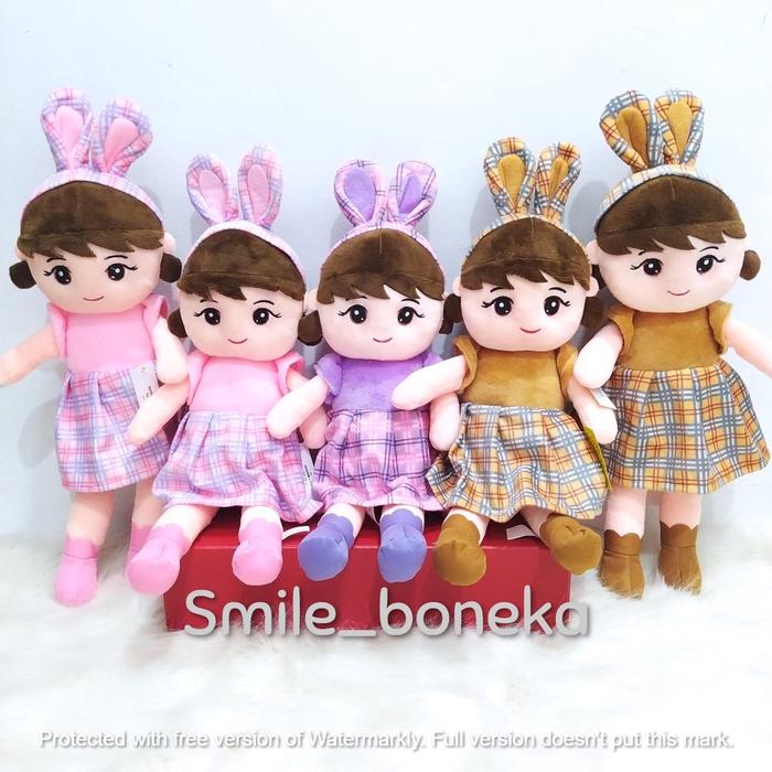 Gambar CX904 SB Boneka Plush Toys Anak Perempuan Hello Metoo Meeto Pretty Gir dari Suhaimi07 undefined Tokopedia