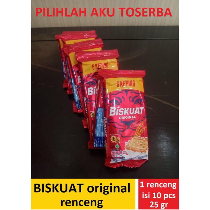 Gambar (0_0) BISKUAT Original Renceng - 1 renceng isi 10 Pcs - ( HARGA 1 dari Biruputihshop23 undefined Tokopedia