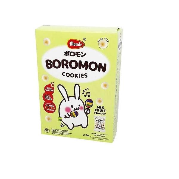 Gambar MONDE BOROMON COOKIES MIX FRUIT 120 GR - BISKUIT dari Hypermart Cimanggis Dua undefined Tokopedia