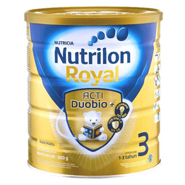 Gambar NUTRILON ROYAL 3 PRONUTRA MADU TIN 800g dari Hypermart Serang undefined Tokopedia