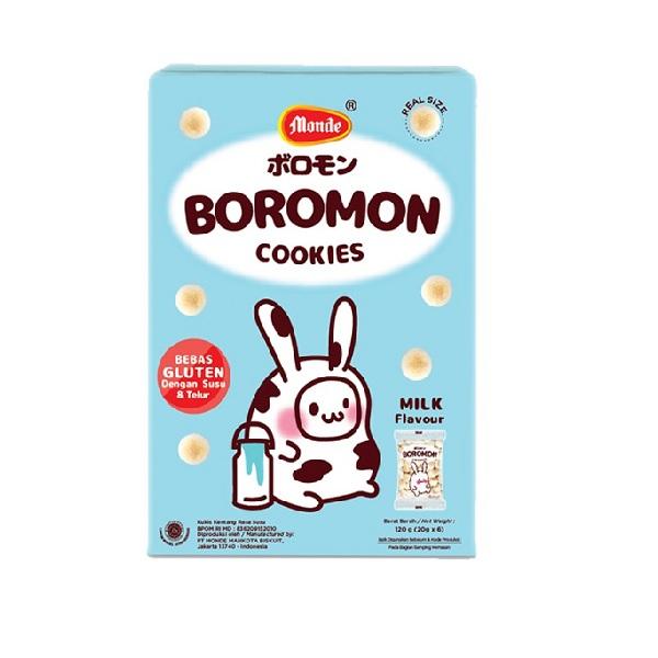 Gambar MONDE BOROMON COOKIES MILK 120 g dari Hypermart Pekalongan undefined Tokopedia