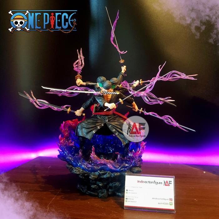 Jual Statue One Piece Roronoa Zoro Ashura Restart Studio Design Recast ...