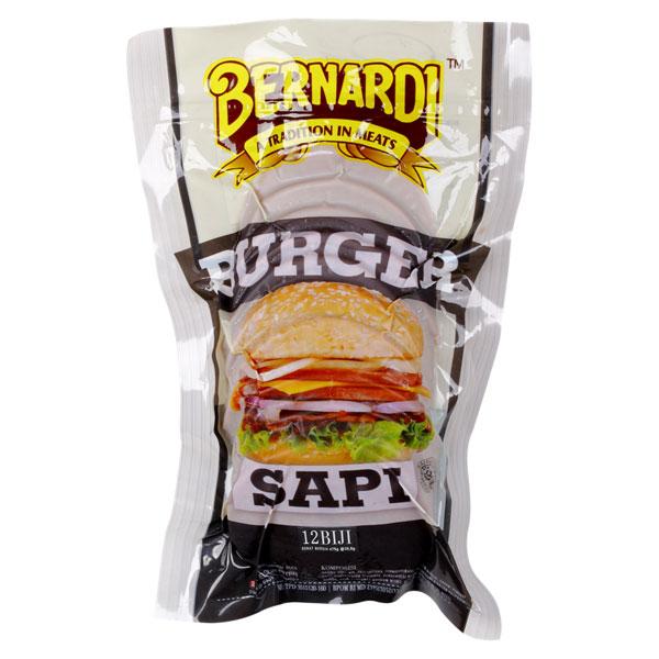 Gambar Bernardi Beef Burger 12P dari Hypermart Serang undefined Tokopedia