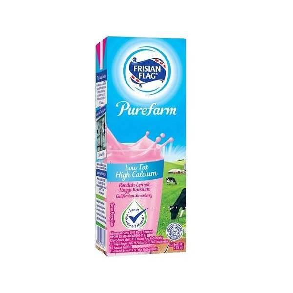 Gambar FRISIAN FLAG UHT STRAWBERRY 225 ML dari Hypermart Serang undefined Tokopedia