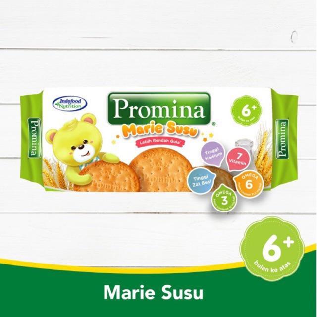 Gambar PROMINA Arrowroot & Marie Susu (Biskuit Snack Cemilan Biskuit Bayi) - Marie Susu dari Bebekidz undefined Tokopedia