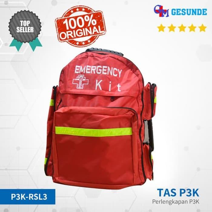 Gambar Ransel P3K Darurat Bencana, emergency kit bag, tas p3k merah tas dari Hidup Sehat1 undefined Tokopedia