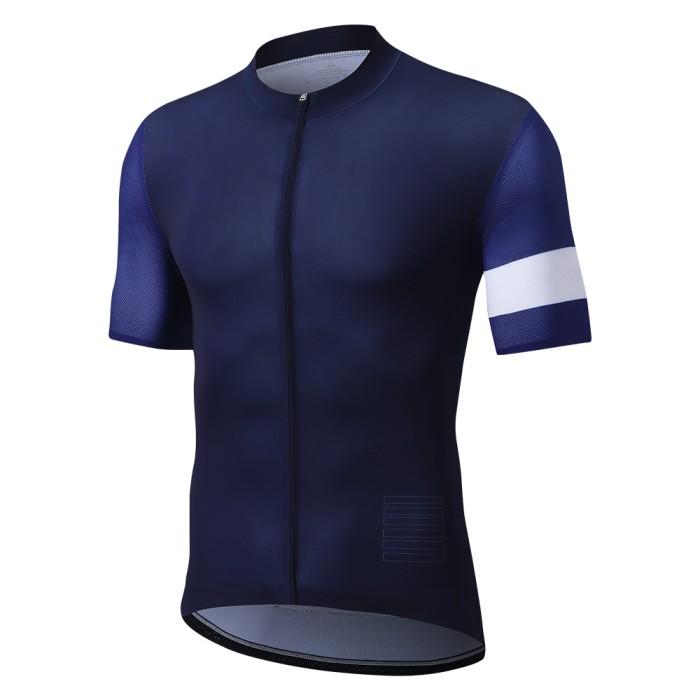 Gambar Baju Jersey Sepeda Rapha Kualitas Premium Superfine Polyster Sport - Biru, XL dari SVKABIKE undefined Tokopedia