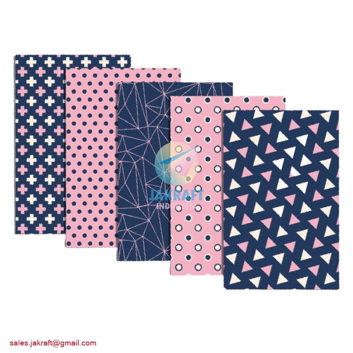 Gambar (50 Lembar) Kertas Kado Lucu Abstrak Dotted Hvs Doff Doft Gift Wrap dari minyakita bersama undefined Tokopedia