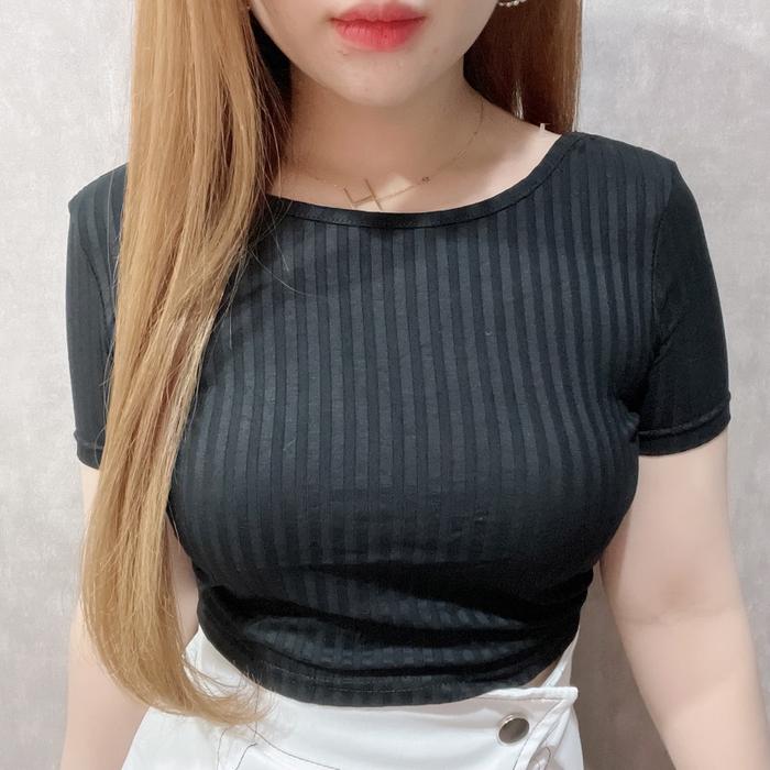 Gambar Sexy Backless Crop Top | Atasan Wanita Korean Fashion - Black dari Mygallery_01 undefined Tokopedia