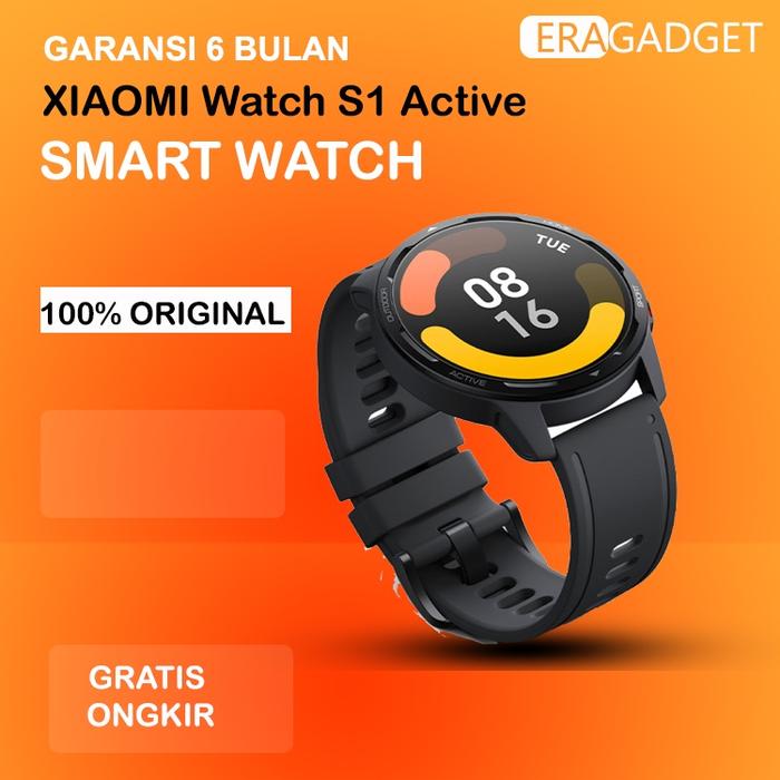 Xiaomi Smart Watch S1 Active Layar Amoled 143 60hz 5atm Garansi Resmi