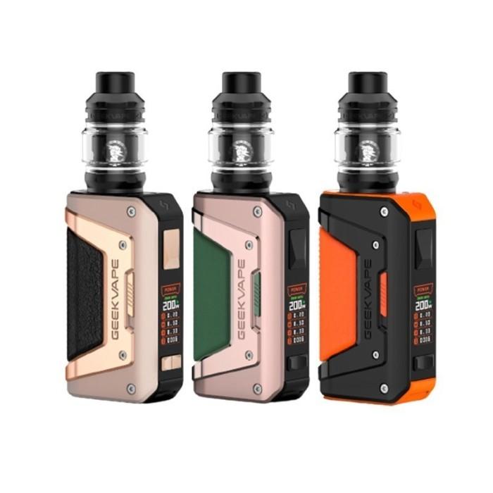 Gambar Geekvape L200 / Aegis Legend 2 200W Mod Zeus Kit w/ Zeus Sub Ohm Tank - CLASSIC BLACK dari Jakartavapecorner undefined Tokopedia