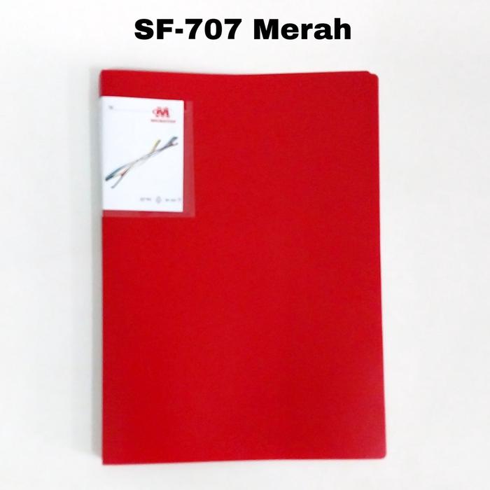Gambar SOS Map File Snel MICROTOP Tebal / Spring File / Map Business File - Merah dari SOS Sukses Online Stationery undefined Tokopedia