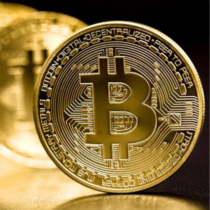 Gambar Coin Koin Fisik BTC Bitcoin Gold Plated Pajangan Koleksi Souvenir Gift - GOLD dari Bomb Official undefined Tokopedia