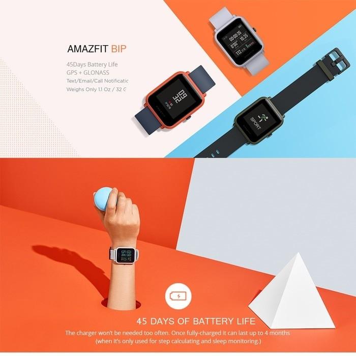 Jual Xiaomi Huami AMAZFIT Bip International English Version