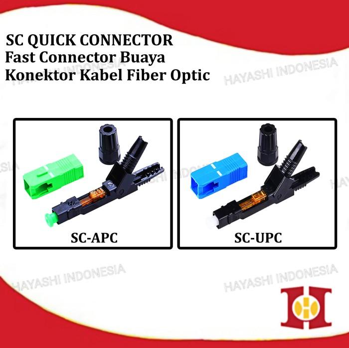 Jual Fast Connector SC APC UPC Konektor Kabel Fiber Optic Optik FA11 ...