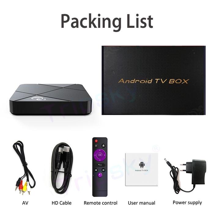 Jual Tripsky MiniQ3 Android Tv Box 2gb Ram 16gb Rom Tv Box - Mini Q3 ...