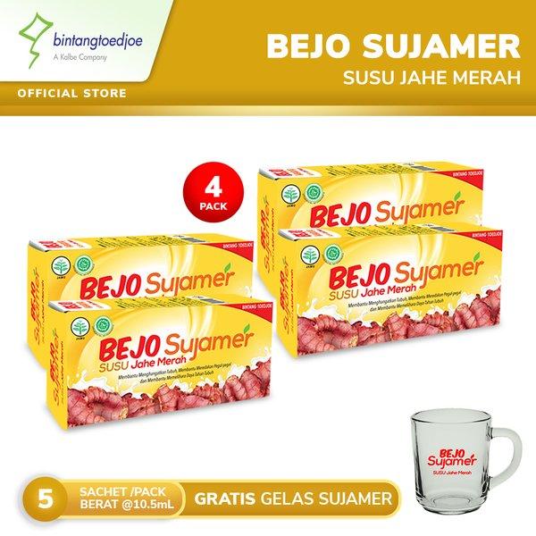 Gambar Promo Bejo Susu Jahe Merah SUJAMER 4 Pack 20 Sachet FREE Gelas dari lolisamerinda undefined Tokopedia