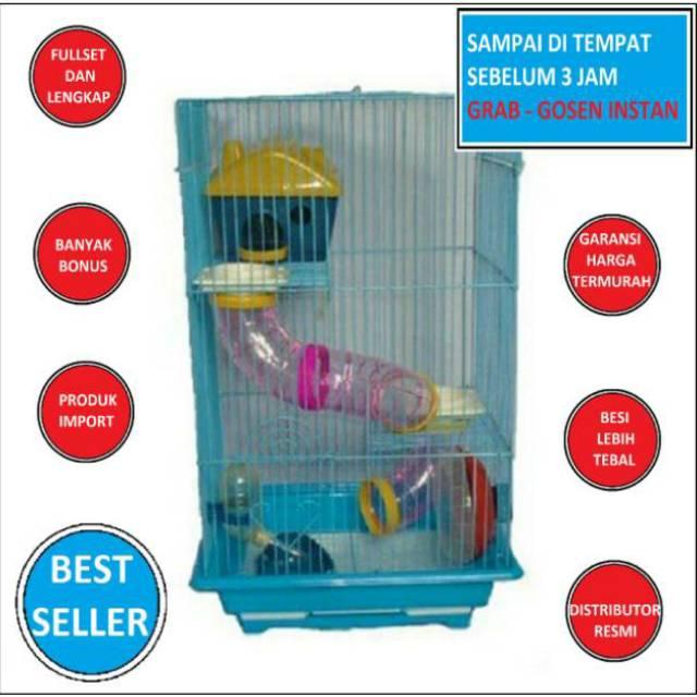 Jual Kandang Hamster M05 Pink Large Jakarta Selatan Shaqena_