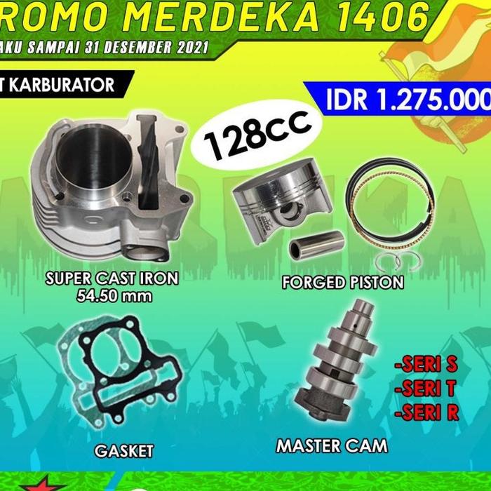 Gambar Jual PROMO Blok Piston BRT Beat Karbu Free Cam Berkualitas dari CV emica undefined Tokopedia