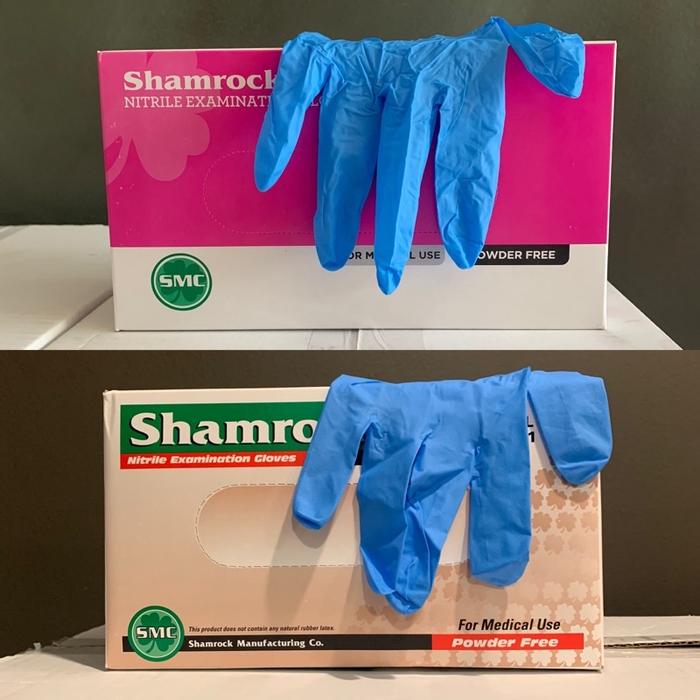 Sarung Tangan Shamrock Gloves Powder Free Jual Shamrock Nitrile