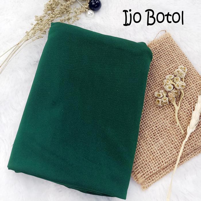 Gambar Rok Panjang Basic Polos Jersey Premium, tebal halus - Ijo Botol dari NawAhmad's Lapak undefined Tokopedia