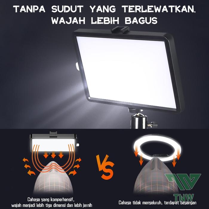 Tnw Light Jual Tnw Lampu Foto Lampu Led Video Light Tripod Ring Light Live ...