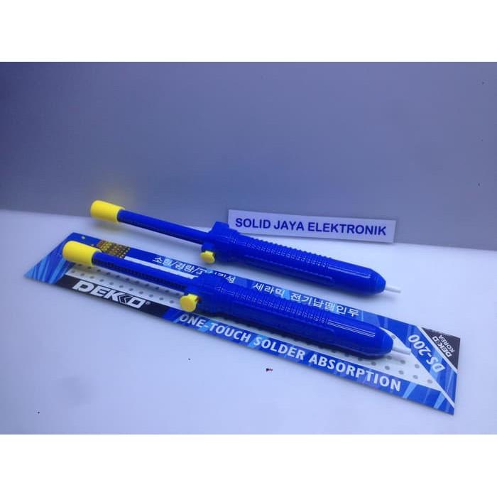 Gambar SEDOTAN TIMAH DEKO DS-200 ASLI - ATRAKTOR DS 200 SOLDER ABSORTION PANJ dari ichan87 undefined Tokopedia