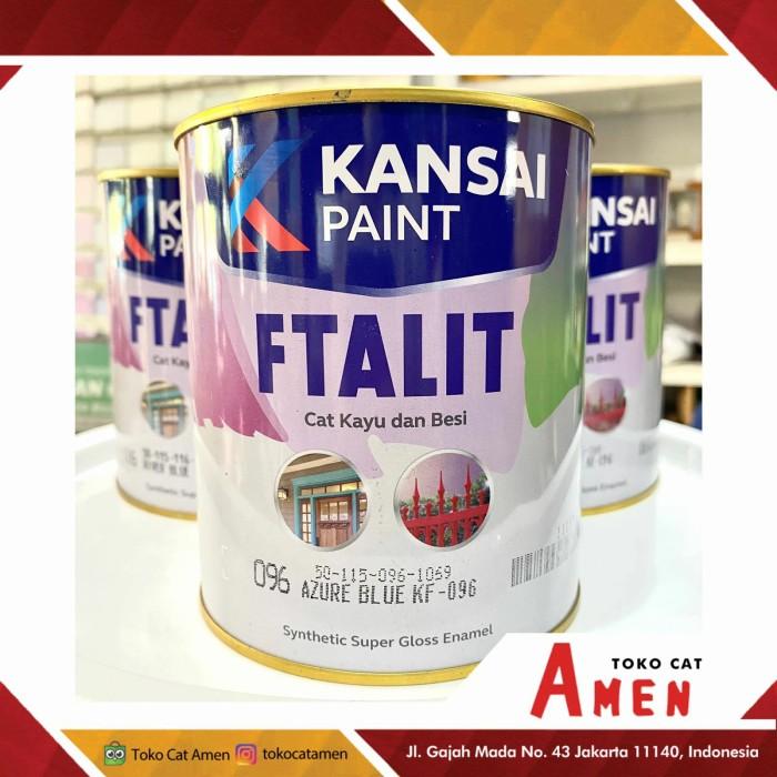 Gambar Kansai Ftalit Gloss 1Kg / Cat Kayu Dan Besi - Putih dari Amanda120 undefined Tokopedia