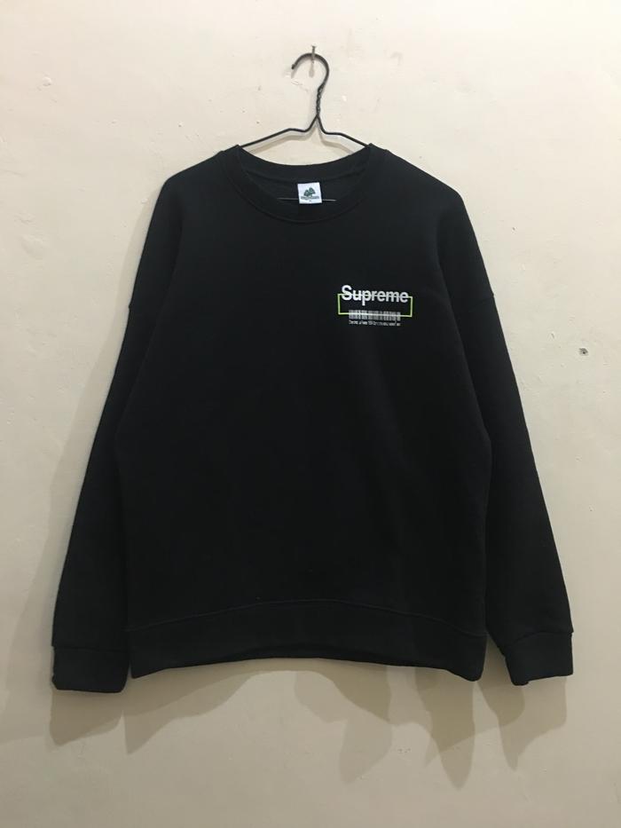 Thrift Store Thrift Crewneck Jual Thrifting Crewneck Supreme Korea