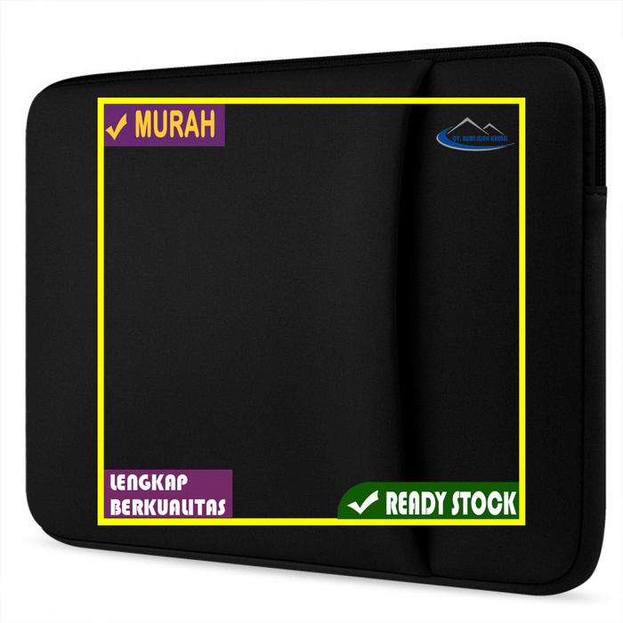 Jual Soft Sleeve Case Macbook Pro 13 Inch 003 Black Kota
