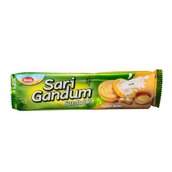 Gambar ROMA SARI GANDUM SANDWICH PEANUT BUTTER 115 GR - BISKUIT dari Primo Supermarket CITOS undefined Tokopedia