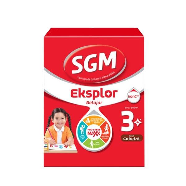 Gambar SGM AKTIF-EKSPLORE 3+ COKELAT 900 GR - SUSU dari Hypermart Kemang Village undefined Tokopedia