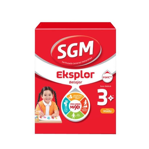 Gambar SGM AKTIF EKSPLOR 3+ MADU 900 GR - SUSU dari Hypermart Ekalokasari undefined Tokopedia