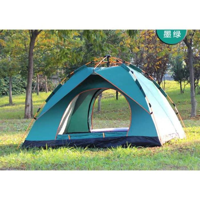 Gambar Tenda Camping Otomatis Waterproof Outdoor Hiking Kemah 3/4 orang - 3-4orang dari Tokpads undefined Tokopedia