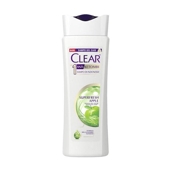 Gambar CLEAR SHAMPO ANTI DANDRUFF SUPERFRESH APPLE 160 ML dari Hypermart Cibubur Junc undefined Tokopedia