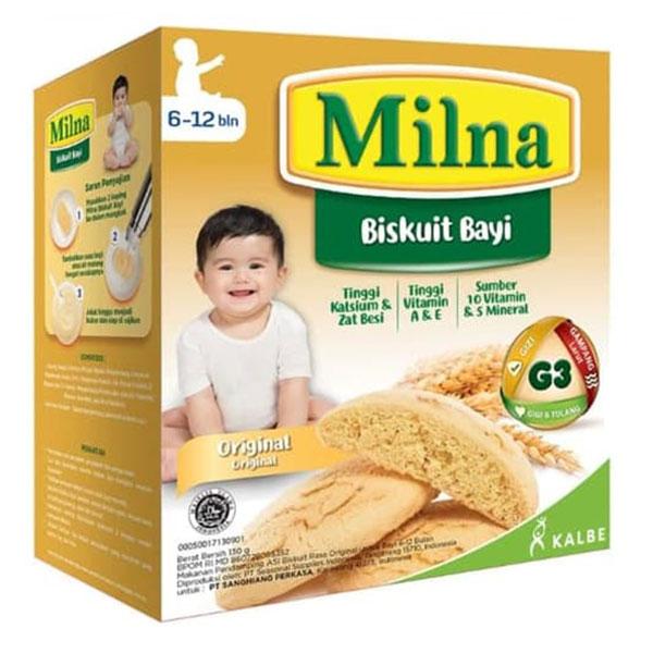 Gambar MILNA BISCUIT ORIGINAL + DHA 130 GR dari Hypermart Ekalokasari undefined Tokopedia
