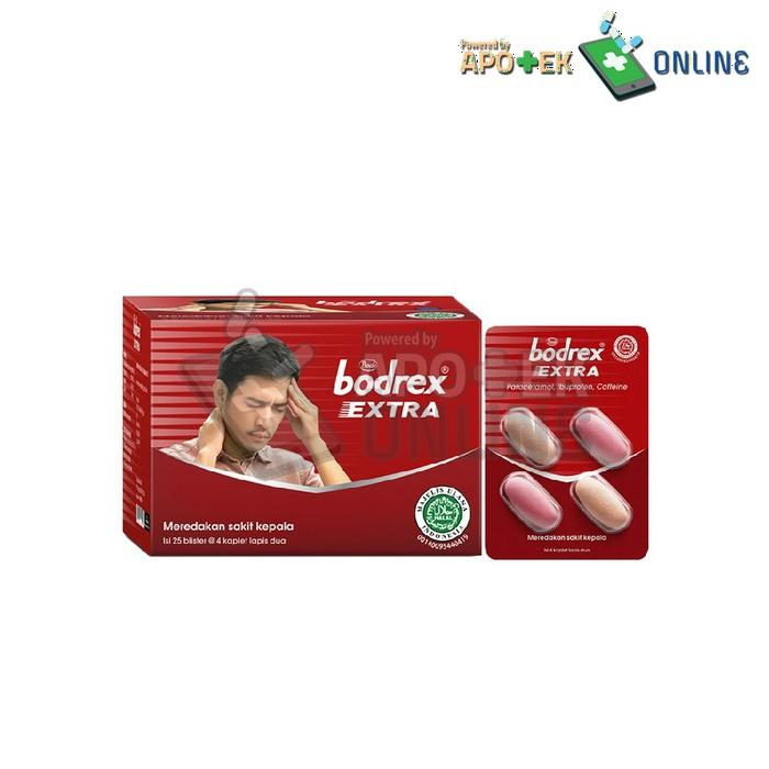 Gambar BODREX EXTRA 1 STRIP ISI 4 KAPLET dari Apotek Waras Dua Cibitung undefined Tokopedia