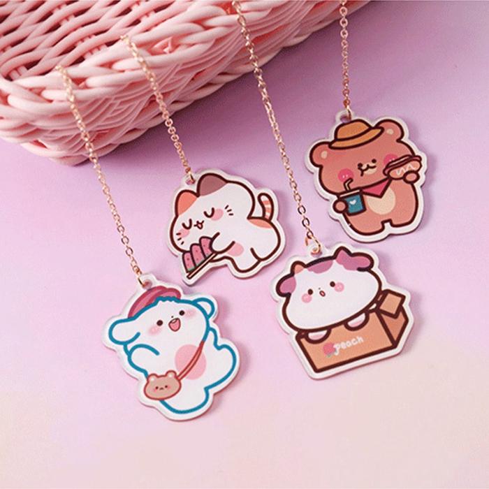 Gambar Office Supplies Gift Acrylic Pendant Reading Stationery Cute Metal dari Cahya_Istore undefined Tokopedia