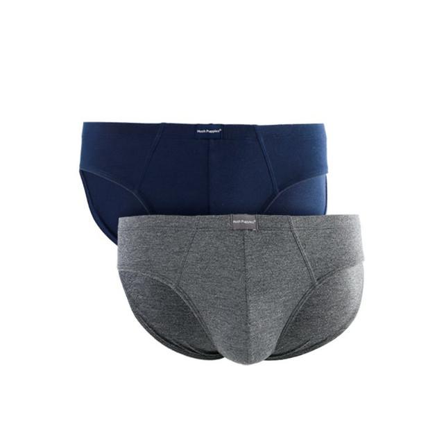 Gambar Celana Dalam Pria Hush Puppies Knit Brief Cover Dk Gray / Navy - Dk Gray, S dari Hush Puppies Official Store Kota Tangerang Tokopedia