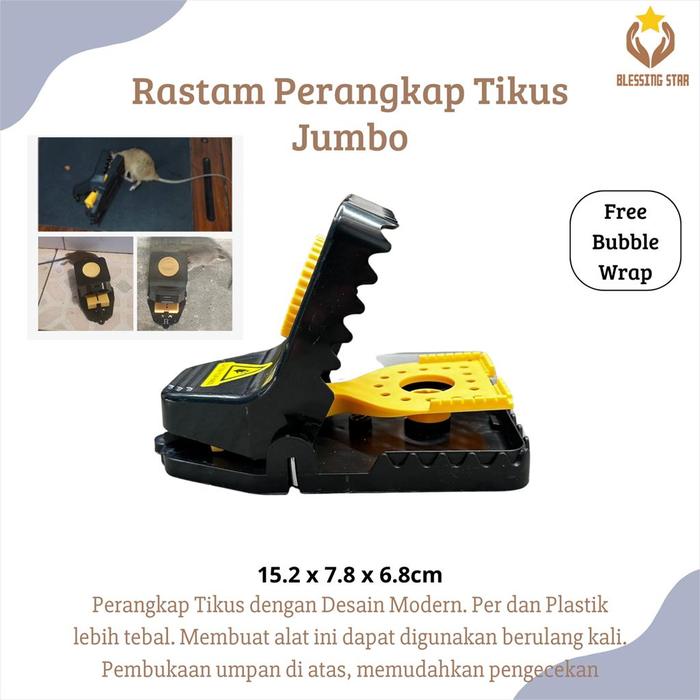 Gambar Rastam Perangkap Tikus Jumbo Jebakan Tikus dan curut dari Blessing Star_NEW undefined Tokopedia