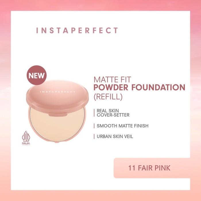 Gambar WARDAH Instaperfect MATTE FIT Powder Foundation | Powder Foundation - 11 Fair Pink dari AILIN KOSMETIK undefined Tokopedia